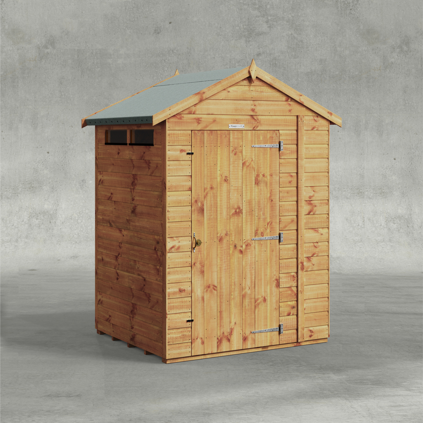 Power Security Apex Shed