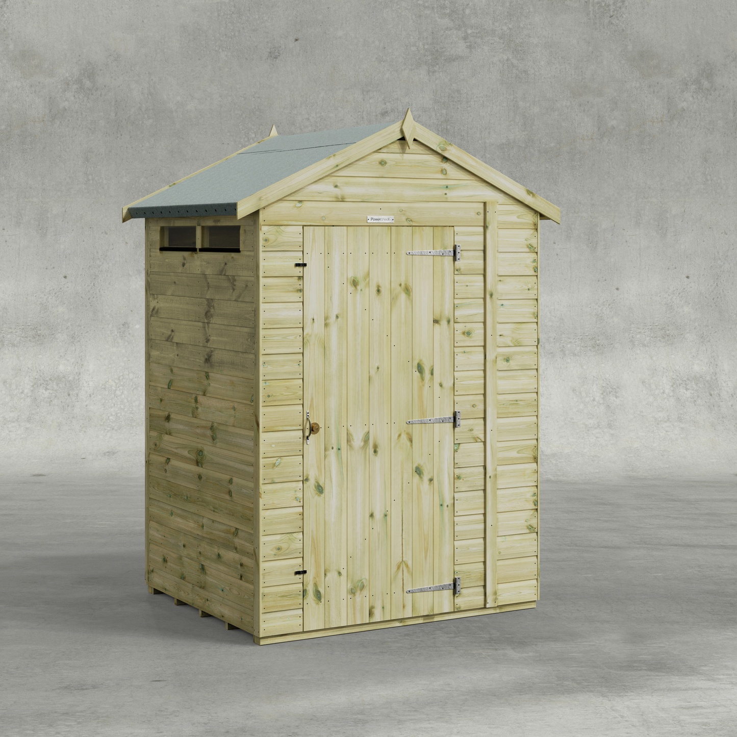 Power Premium Security Apex Shed