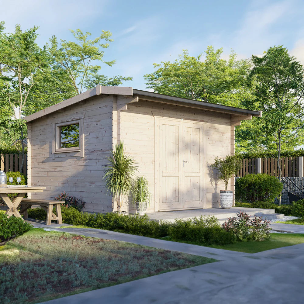 Apex Workshop Log Cabin – 28mm