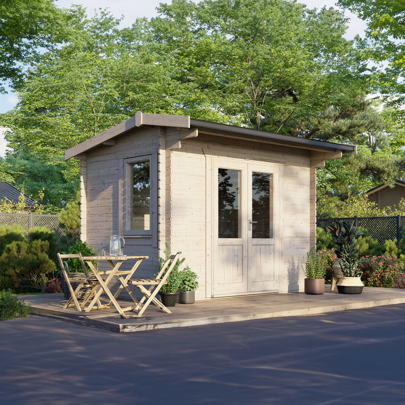 Power Apex Classic Log Cabin - 44mm