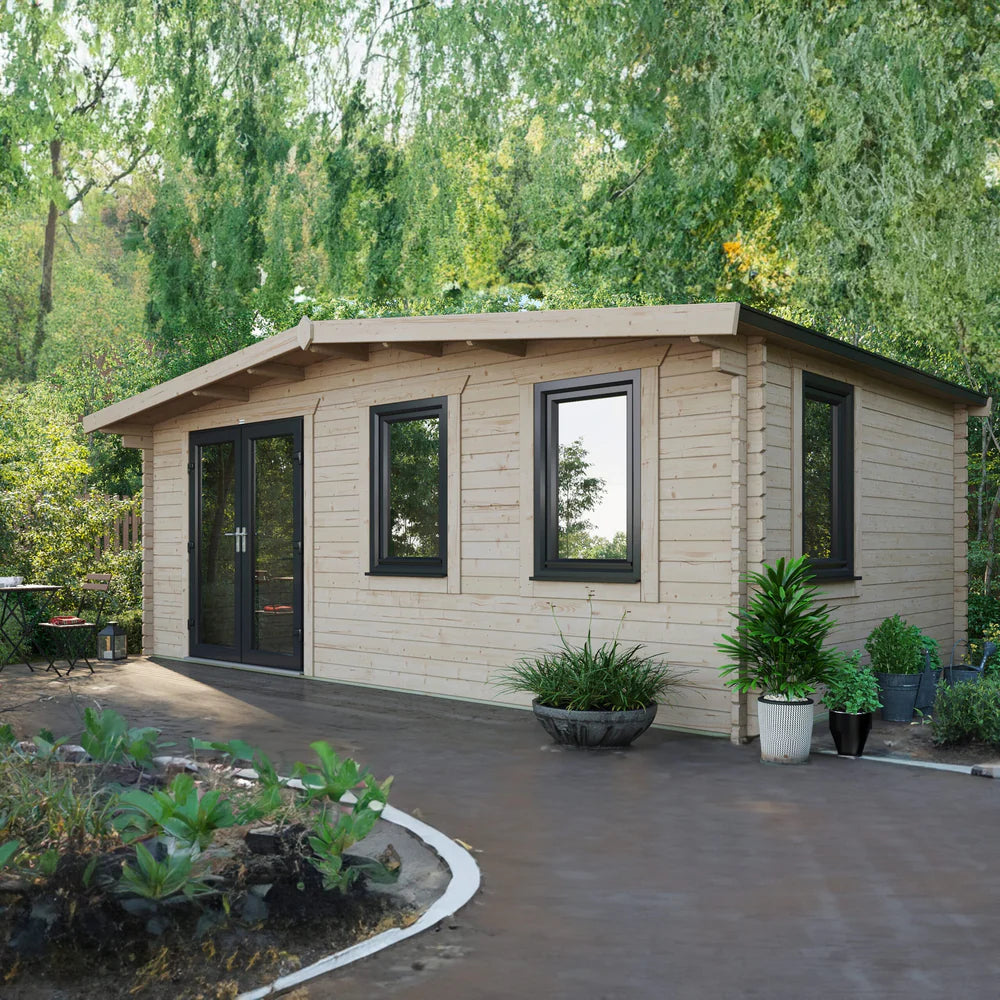 Chalet Log Cabin – 44mm