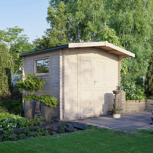 Power Chalet Workshop Log Cabin - 28mm
