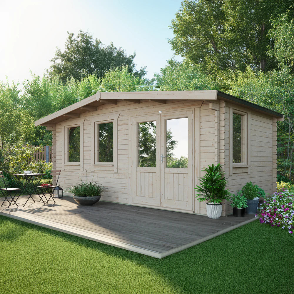 Chalet Classic Log Cabin – 44mm
