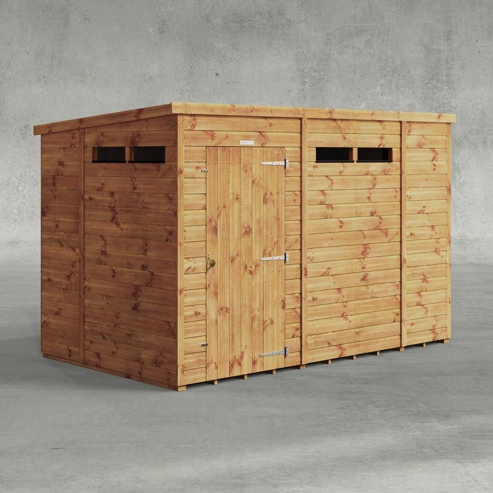 Pent Security Shed