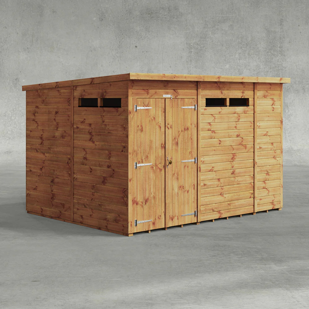 Pent Security Shed