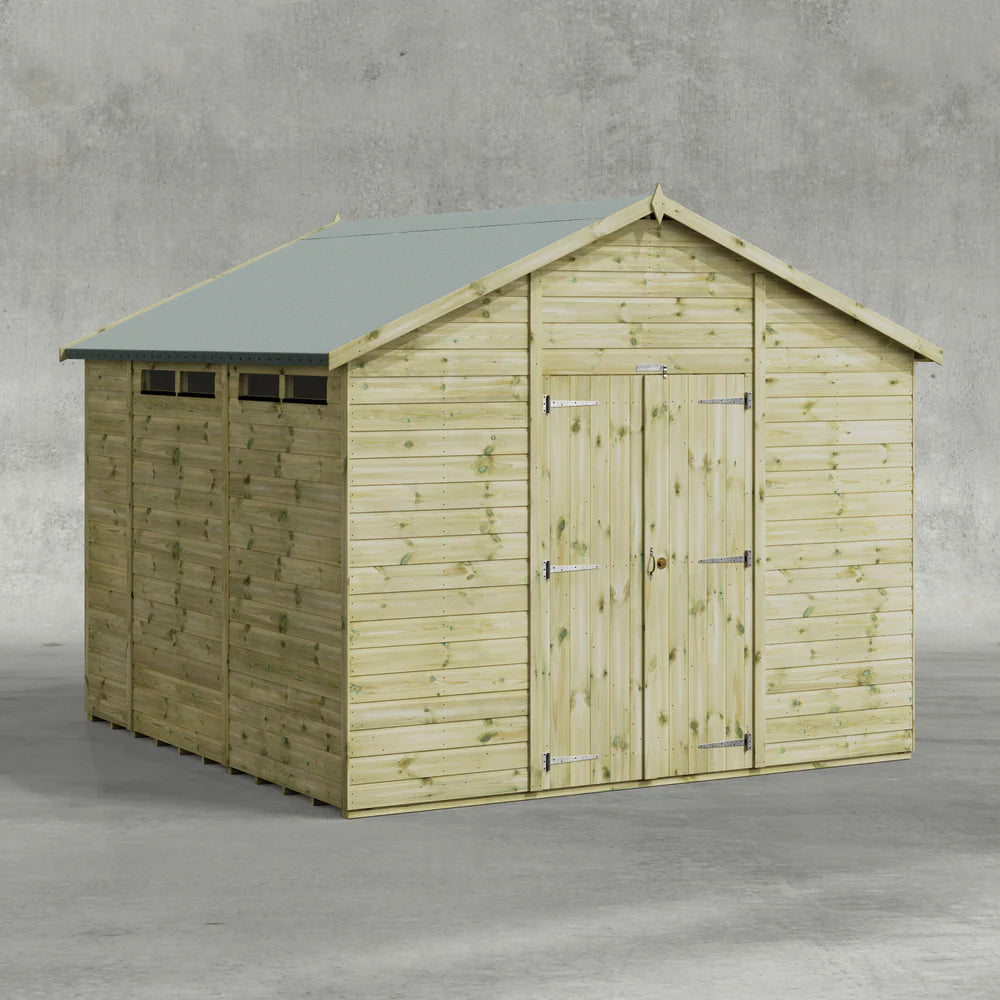 Premium Apex Security Shed