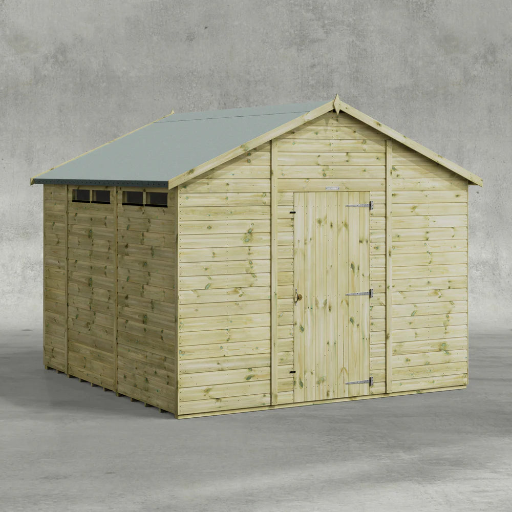 Premium Apex Security Shed