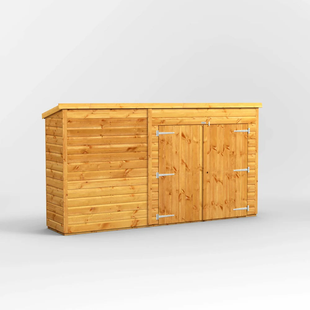 Pent Bike Storage Shed