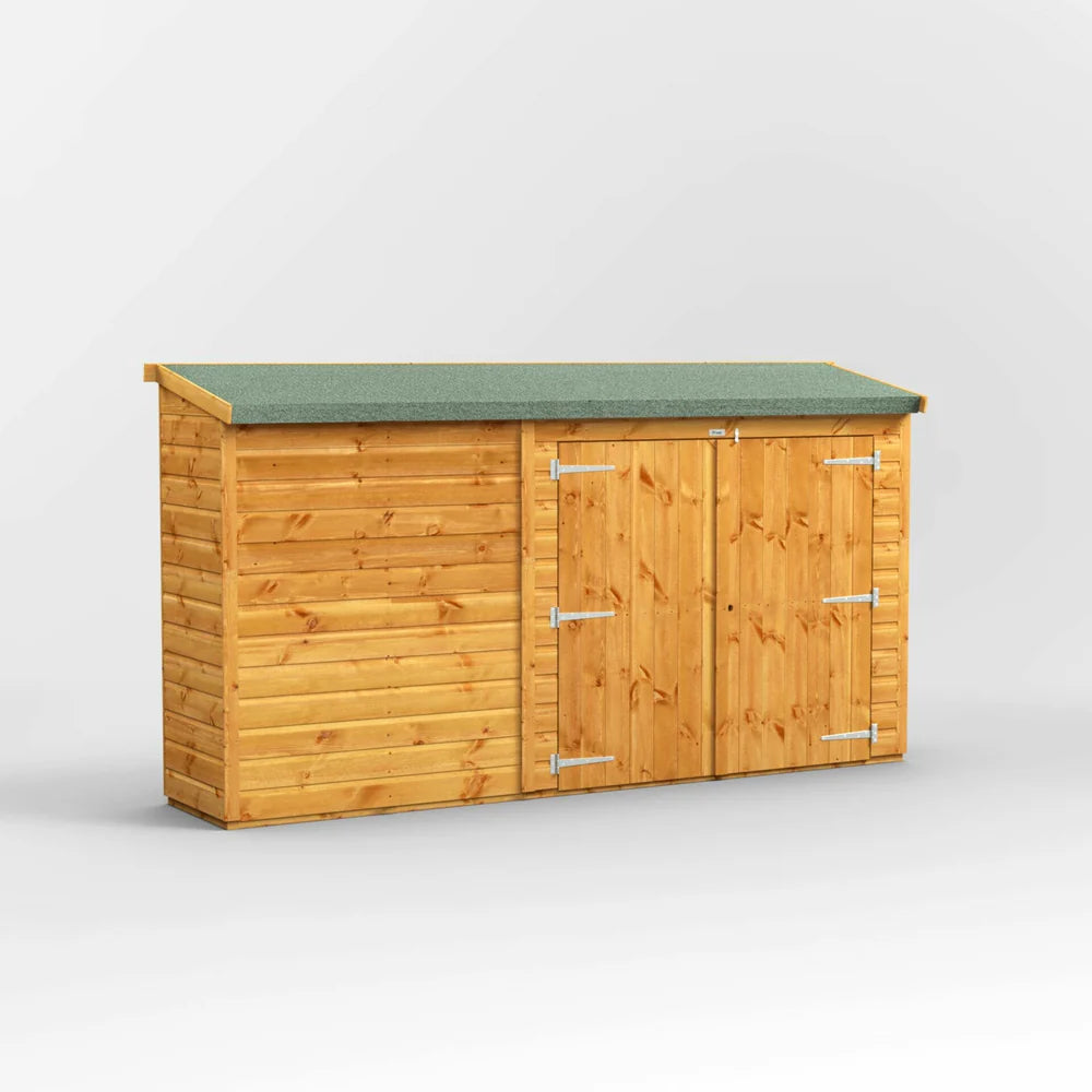 Pent Bike Storage Shed