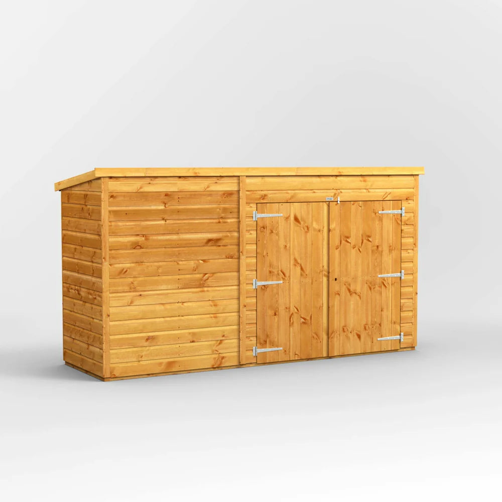 Pent Bike Storage Shed