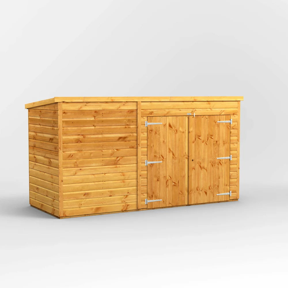 Pent Bike Storage Shed