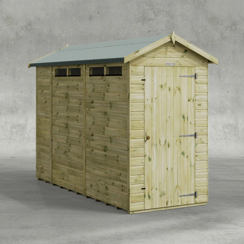 Premium Apex Security Shed