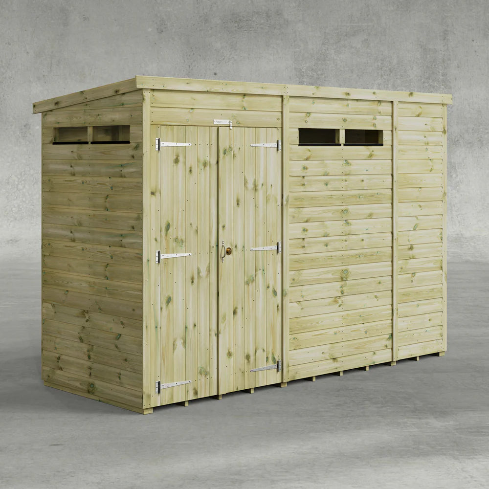 Premium Pent Security Shed