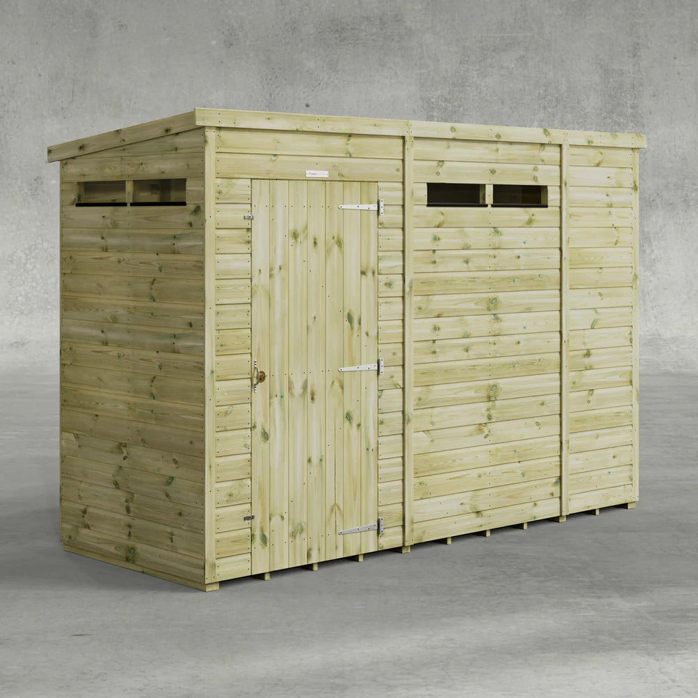 Premium Pent Security Shed