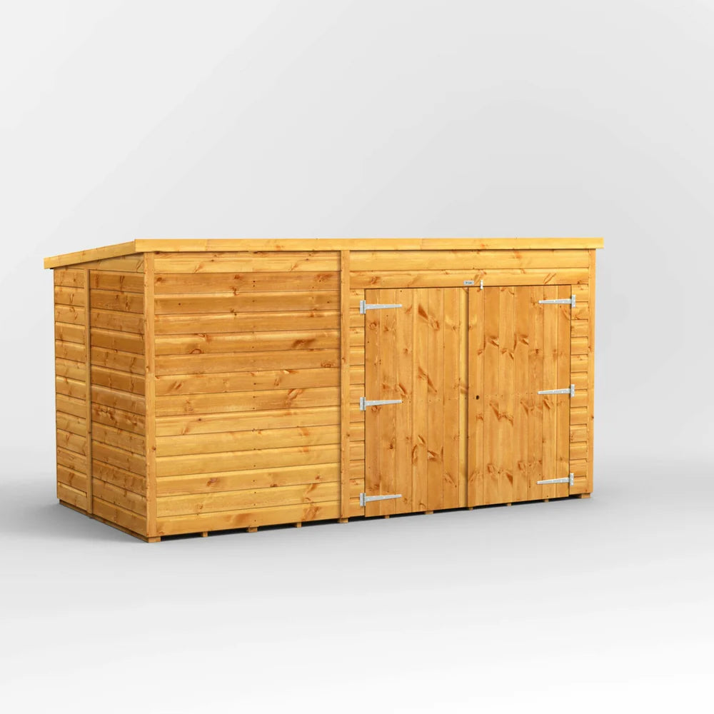 Pent Bike Storage Shed