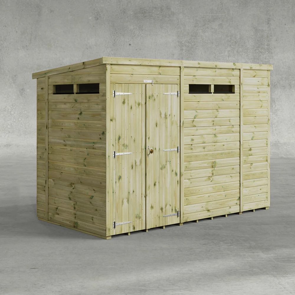 Premium Pent Security Shed