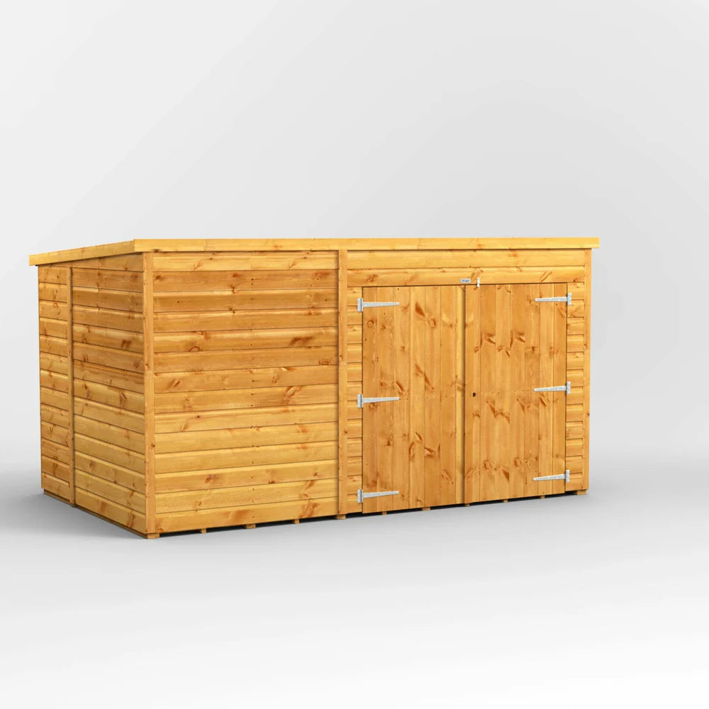 Pent Bike Storage Shed