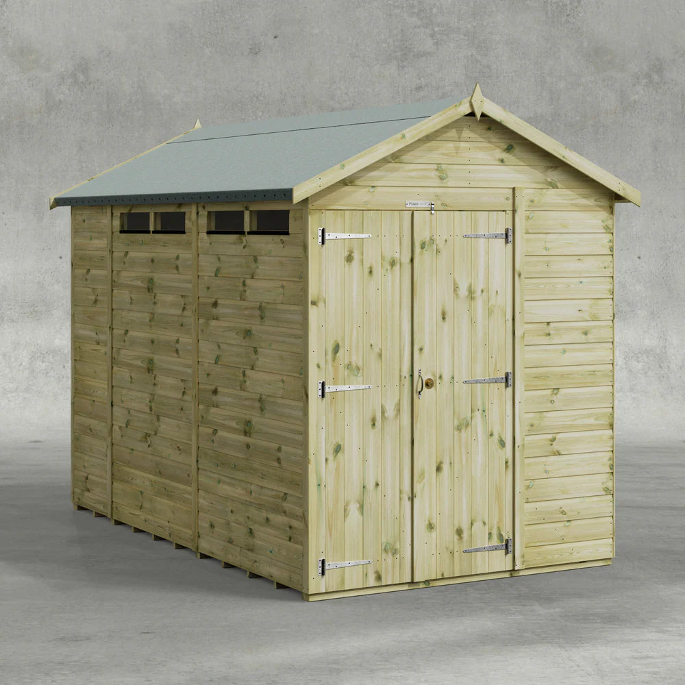 Premium Apex Security Shed