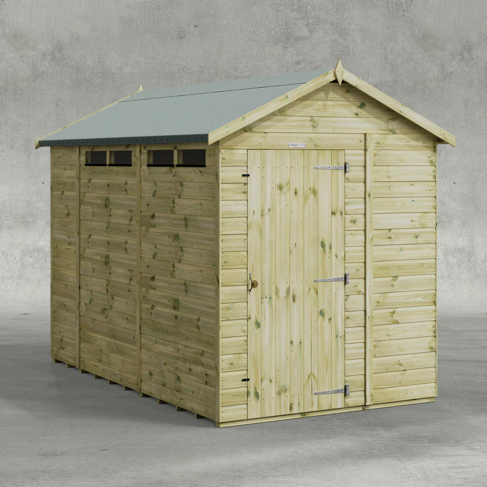 Premium Apex Security Shed