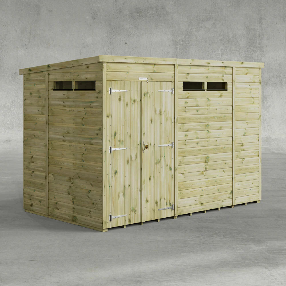 Premium Pent Security Shed