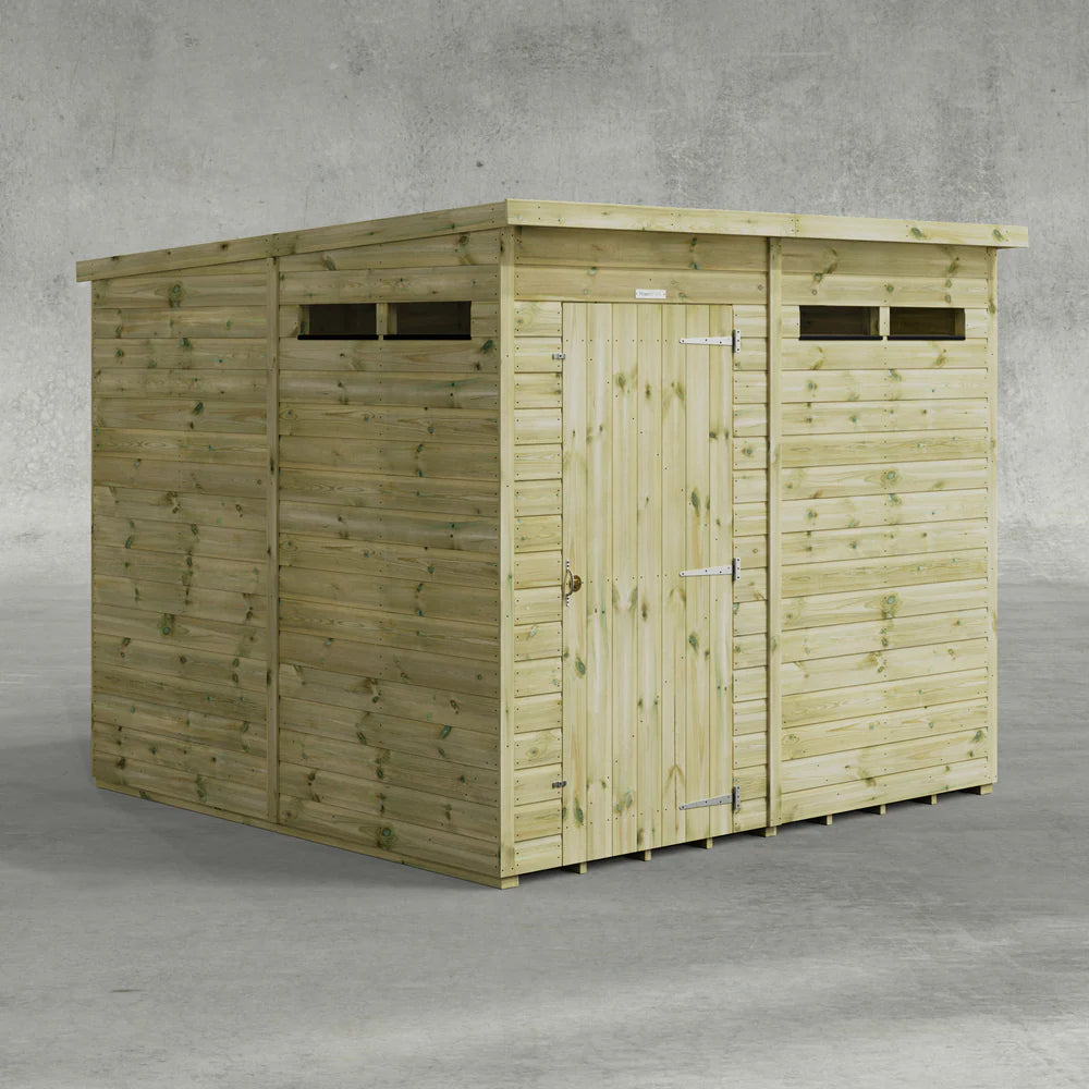 Premium Pent Security Shed