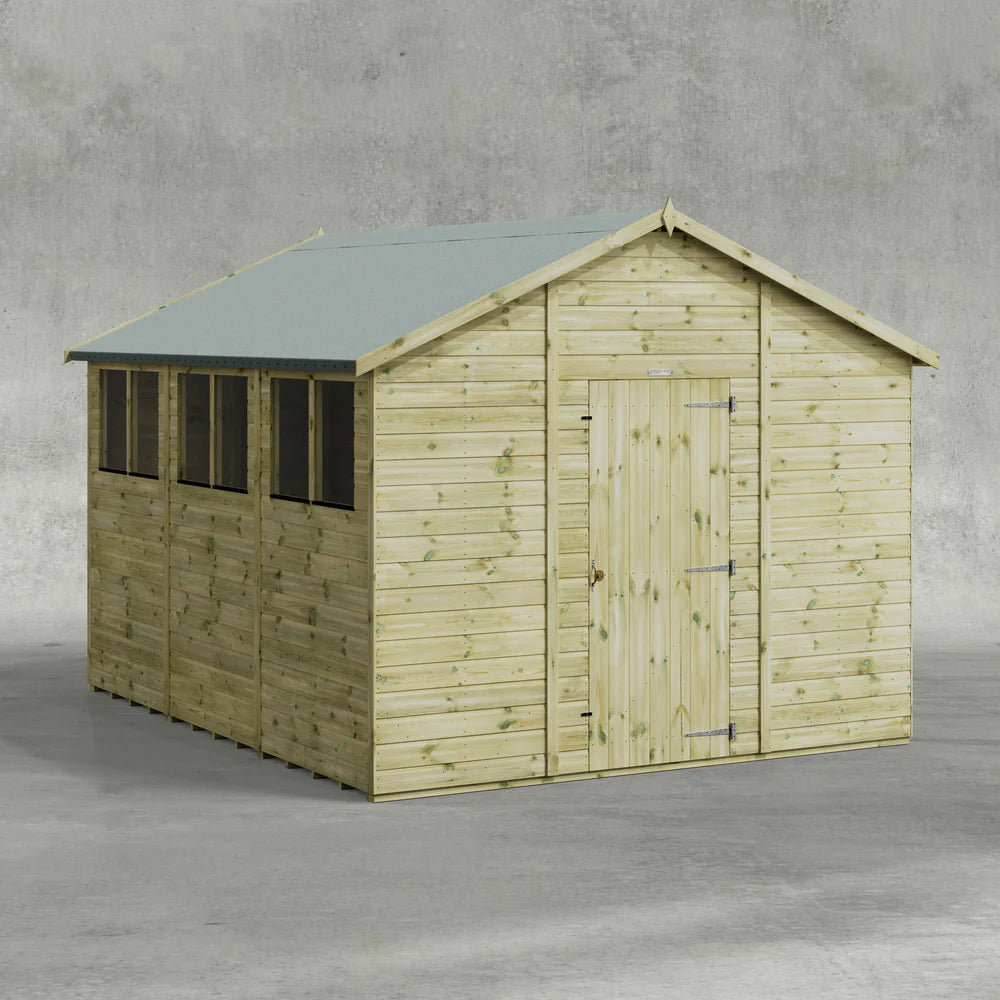 Premium Shiplap Apex Garden Shed