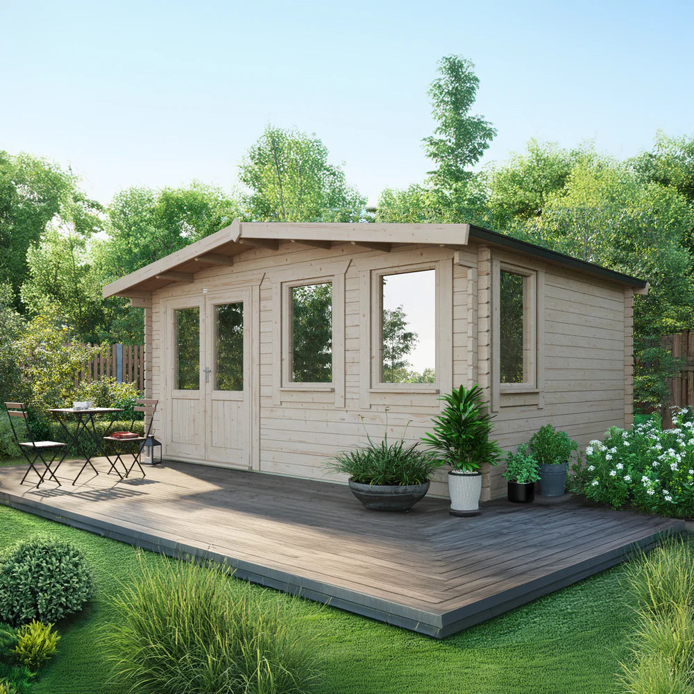 Chalet Classic Log Cabin – 44mm