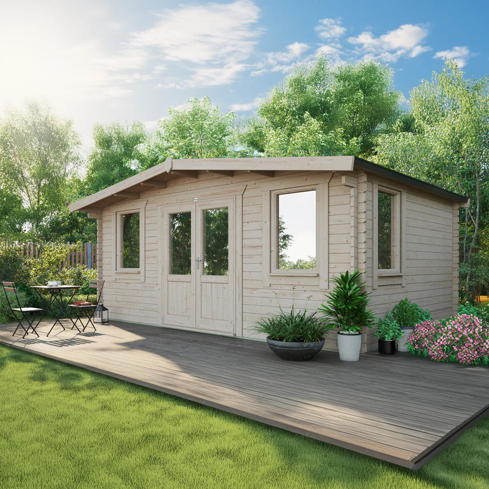 Chalet Classic Log Cabin – 44mm
