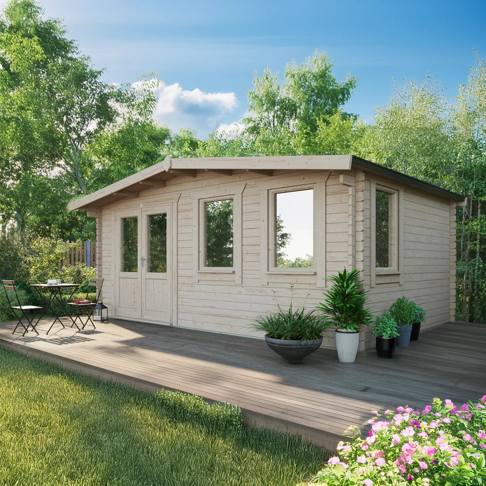 Chalet Classic Log Cabin – 44mm