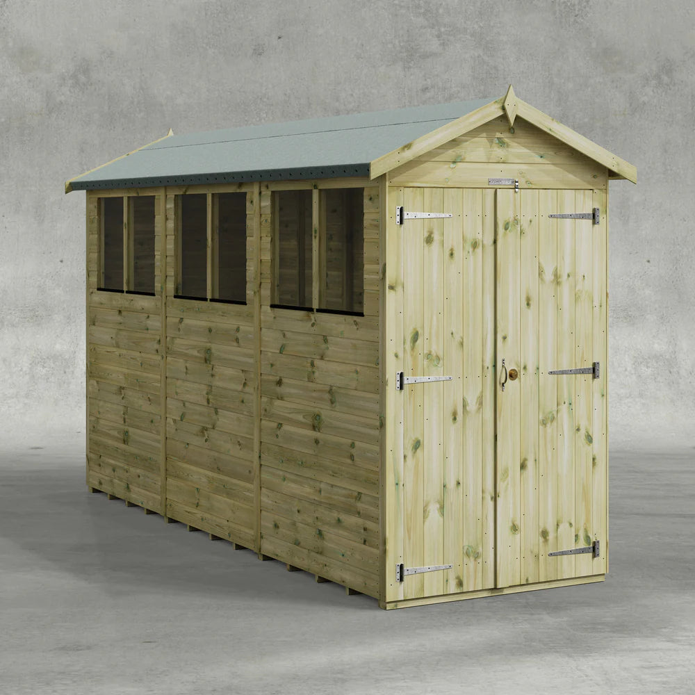 Premium Shiplap Apex Garden Shed