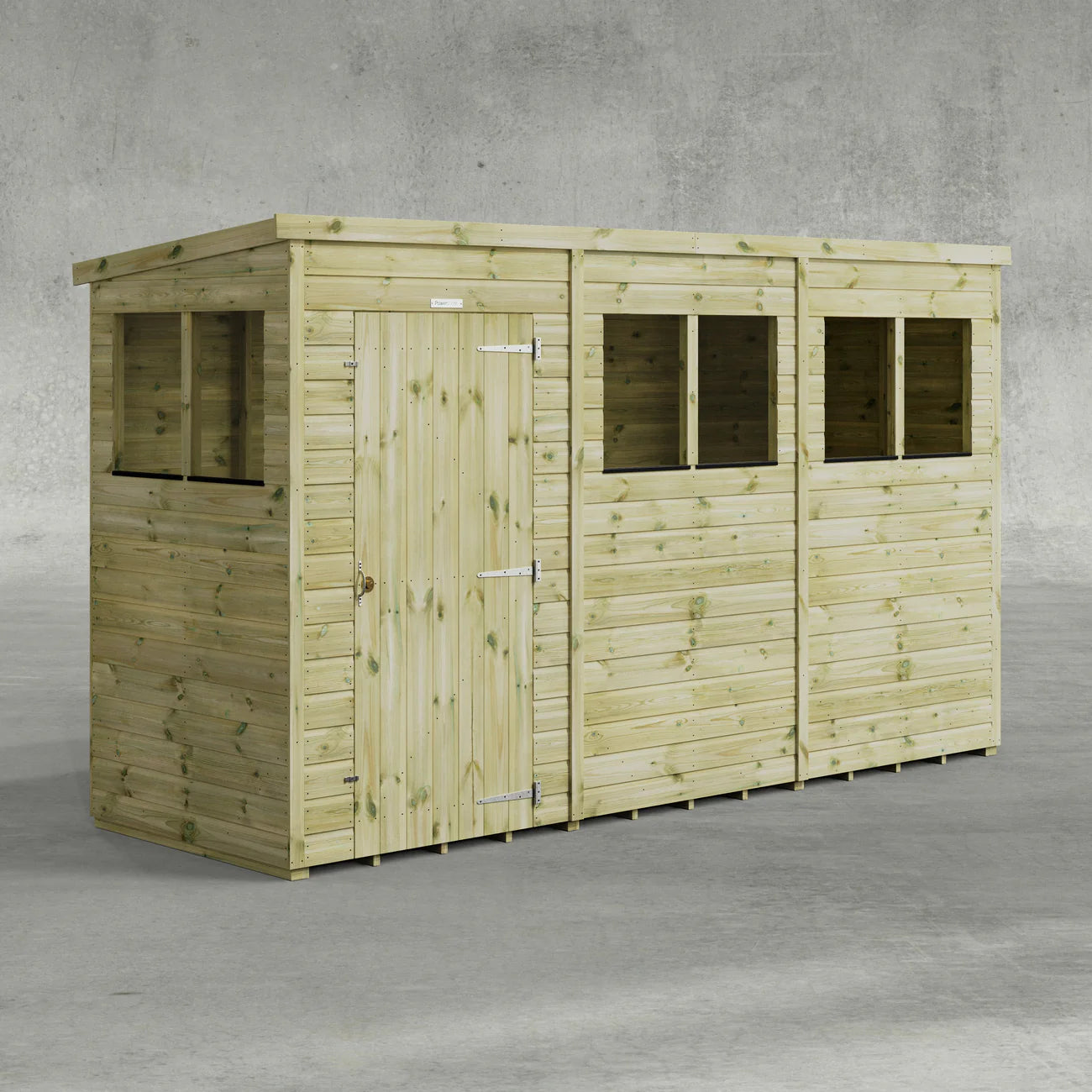 Power Premium Pent Sheds