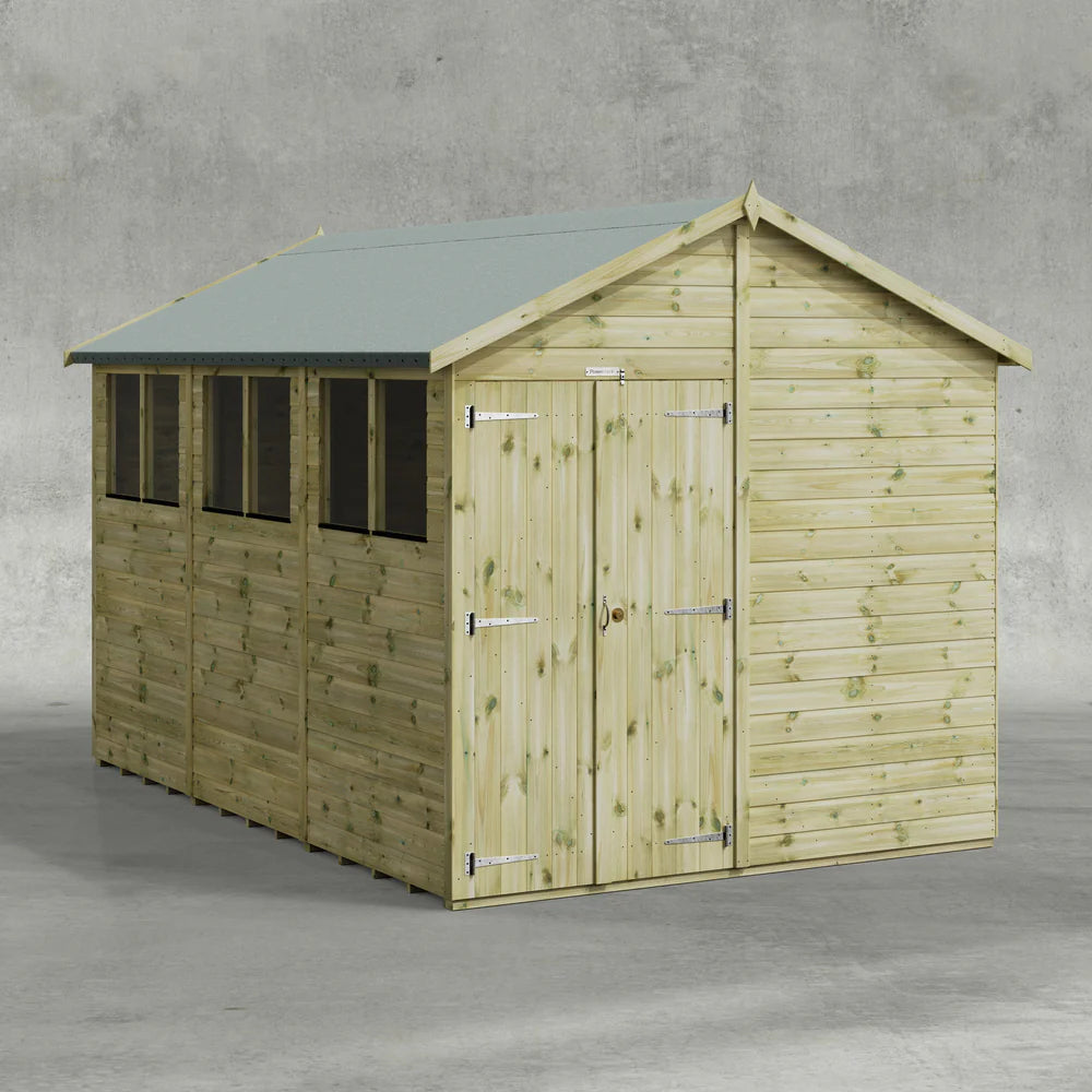 Premium Shiplap Apex Garden Shed