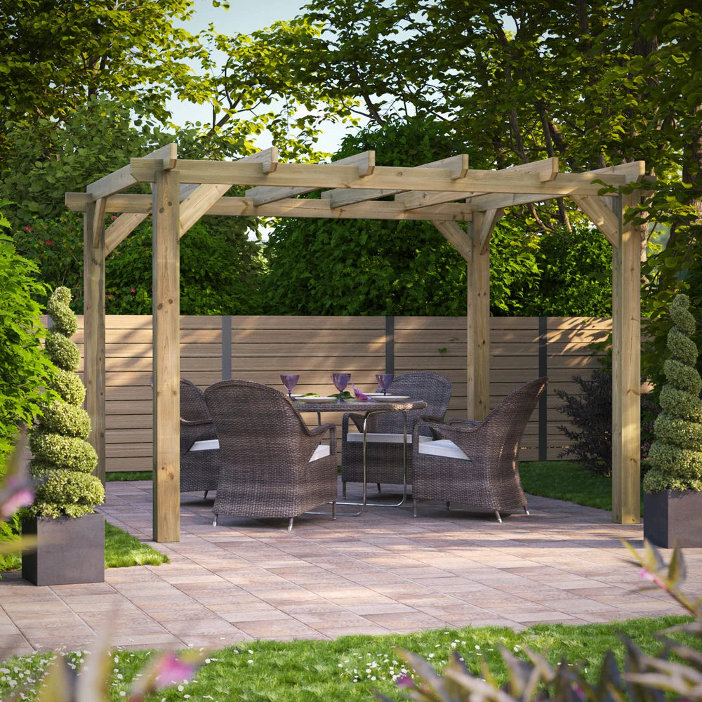 Wooden Garden Pergola