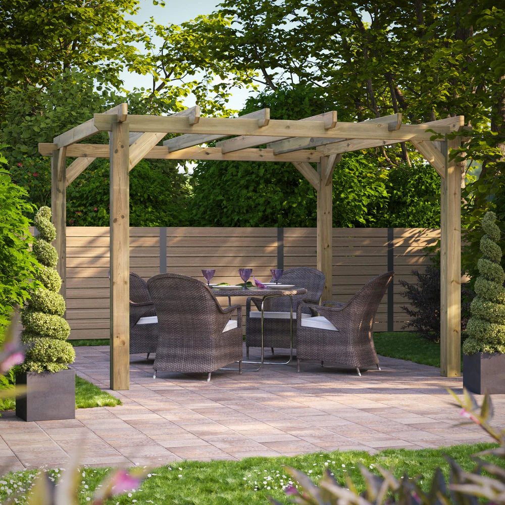 Wooden Garden Pergola