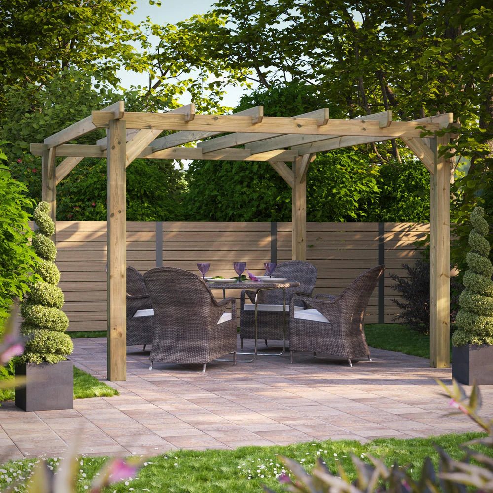 Wooden Garden Pergola
