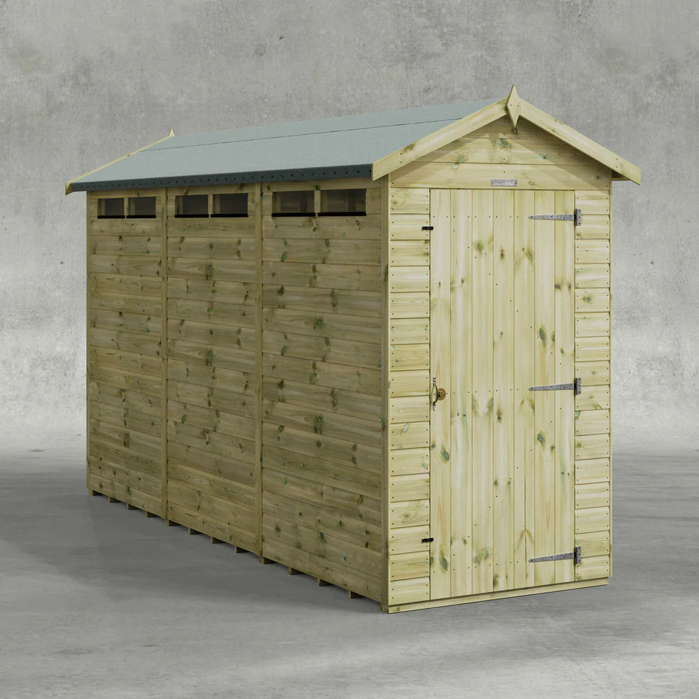 Premium Apex Security Shed