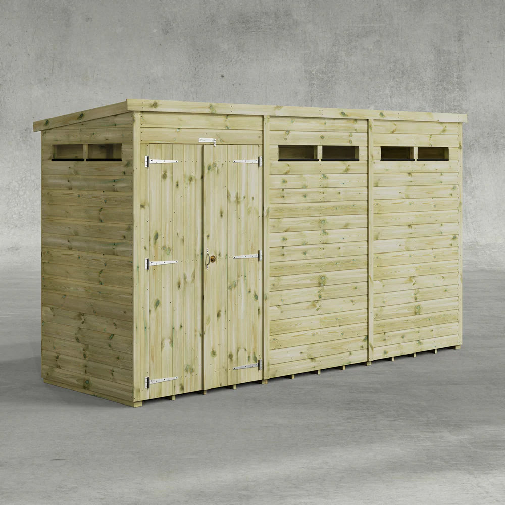 Premium Pent Security Shed