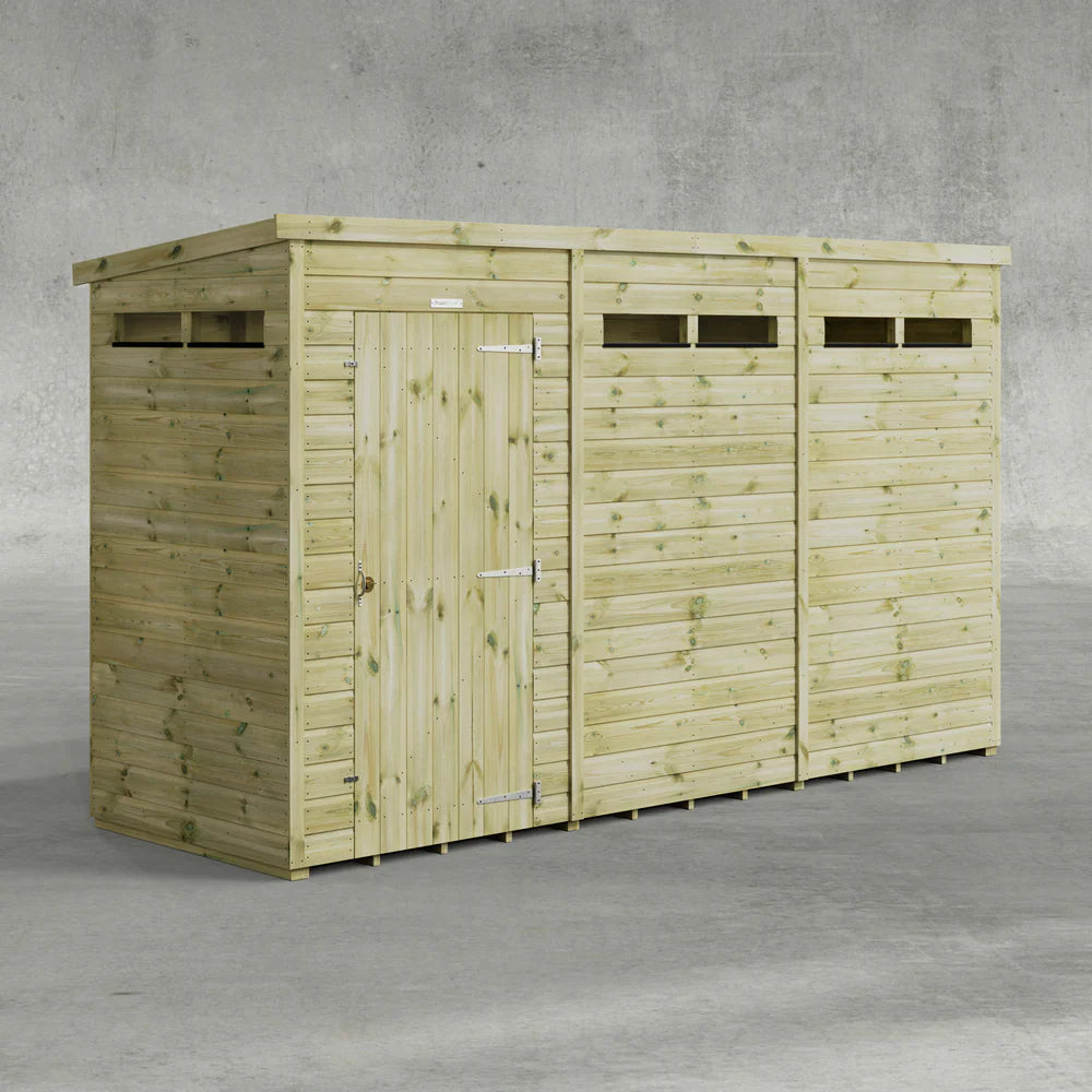 Premium Pent Security Shed