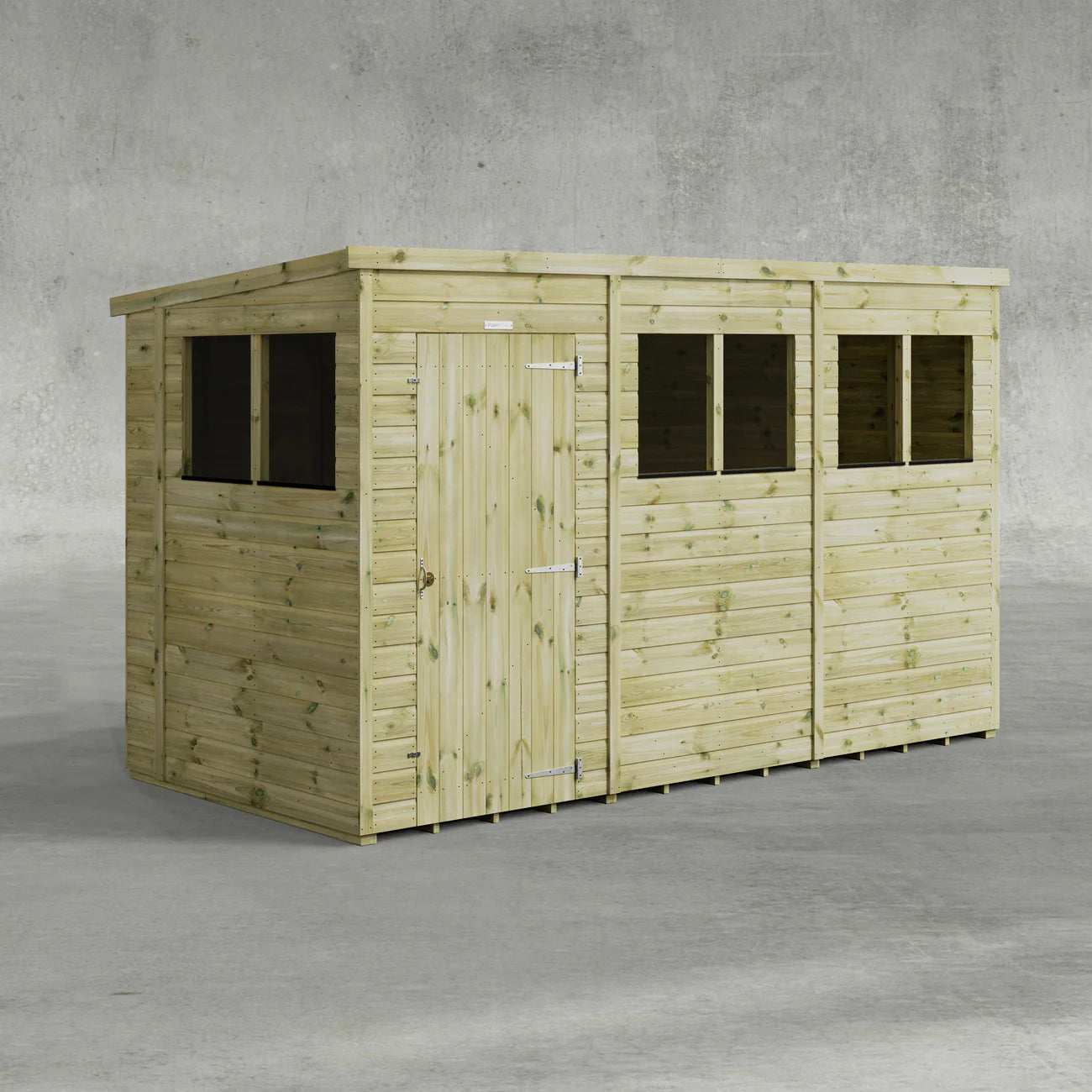 Power Premium Pent Sheds