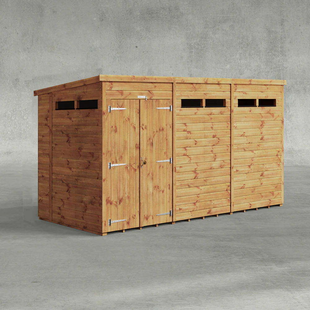 Pent Security Shed