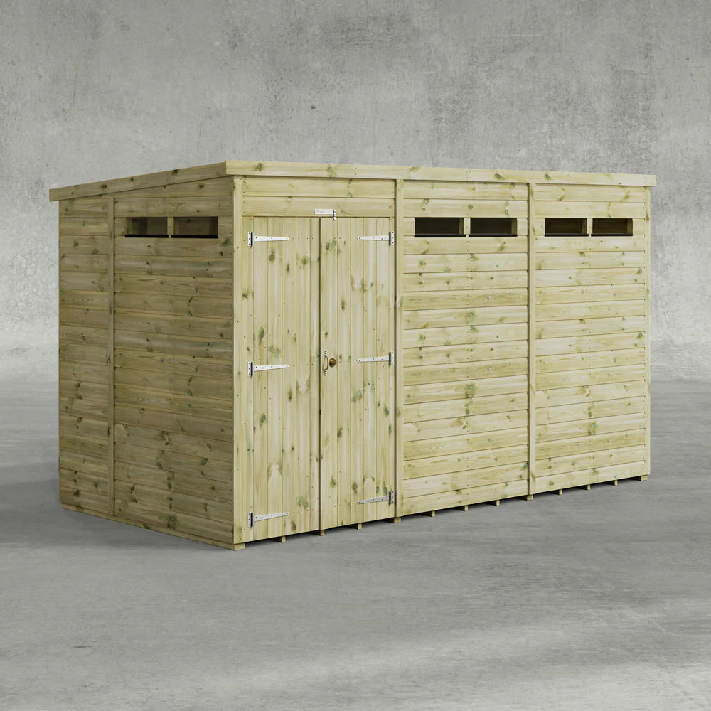 Premium Pent Security Shed