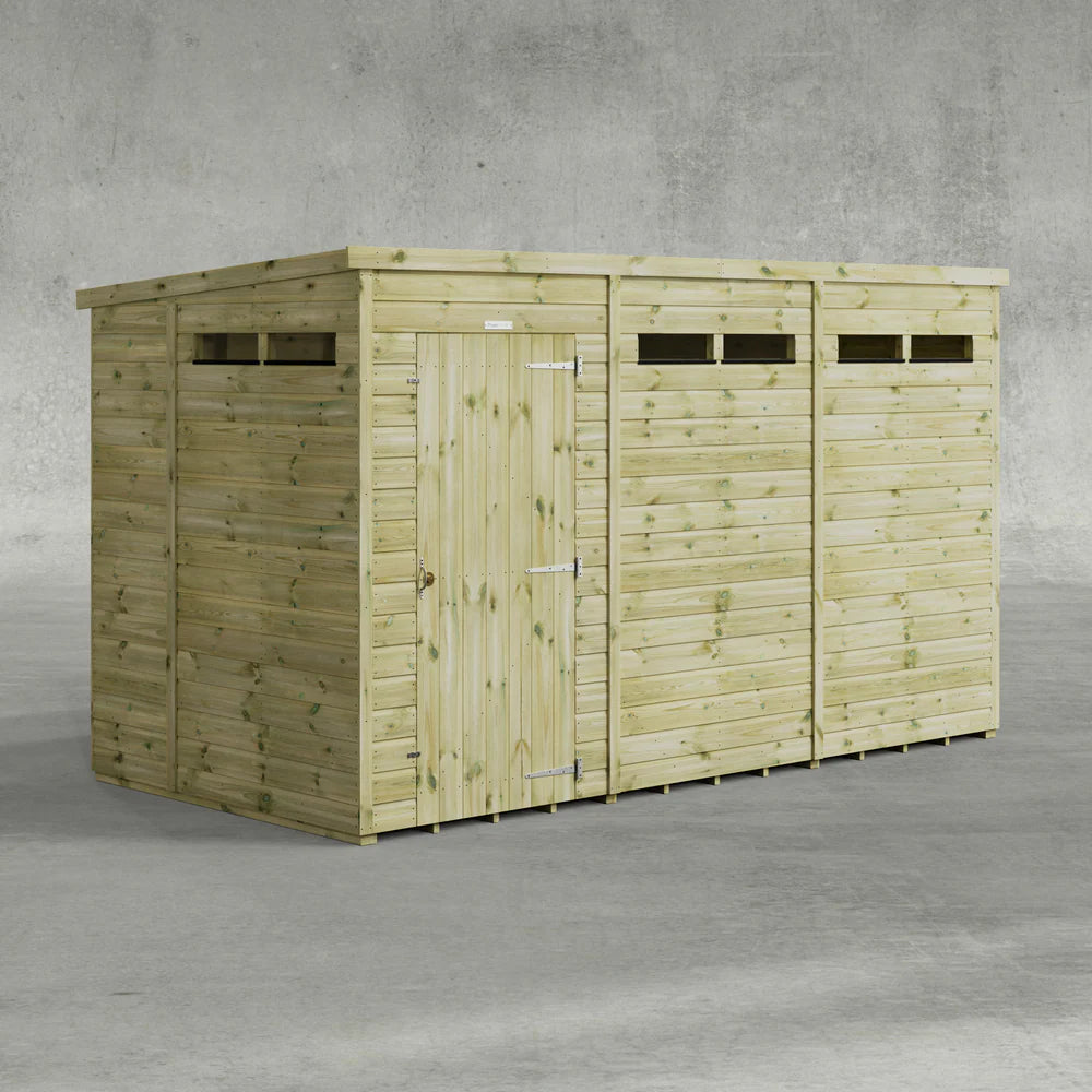 Premium Pent Security Shed