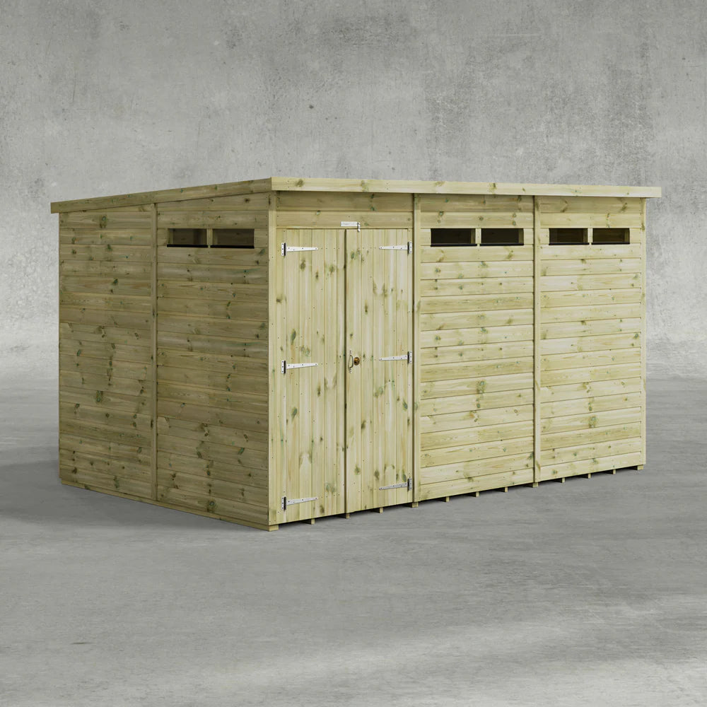 Premium Pent Security Shed
