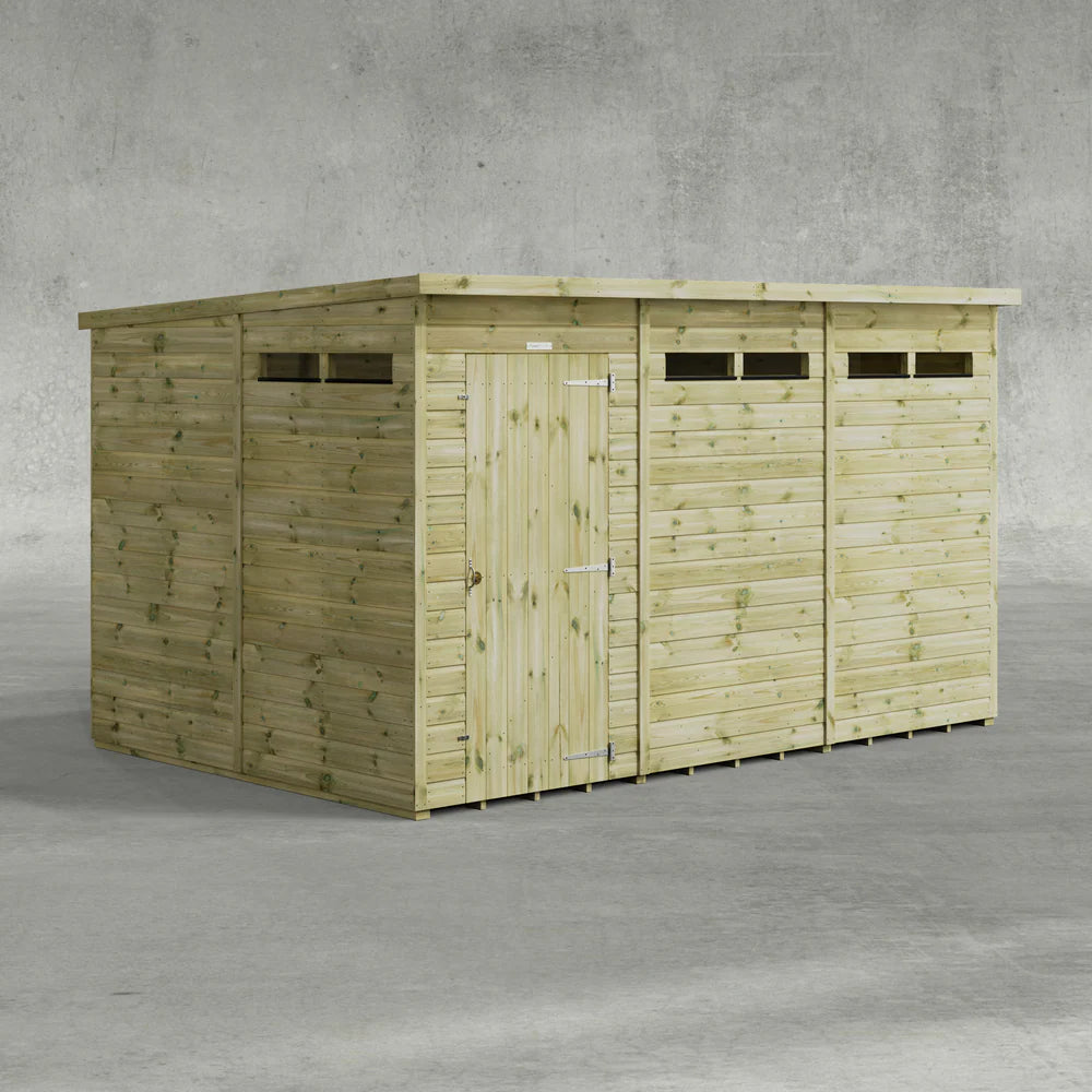 Premium Pent Security Shed