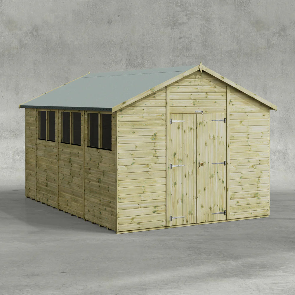 Premium Shiplap Apex Garden Shed