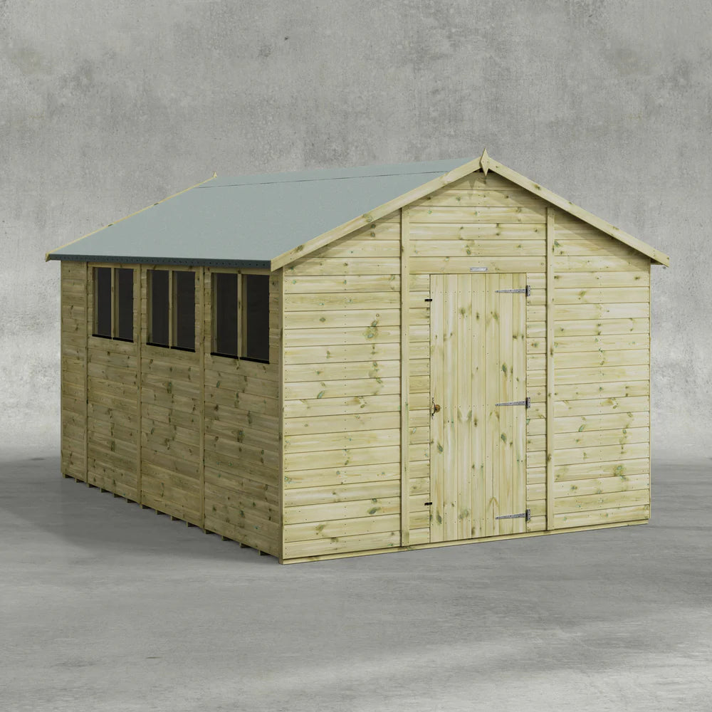 Premium Shiplap Apex Garden Shed