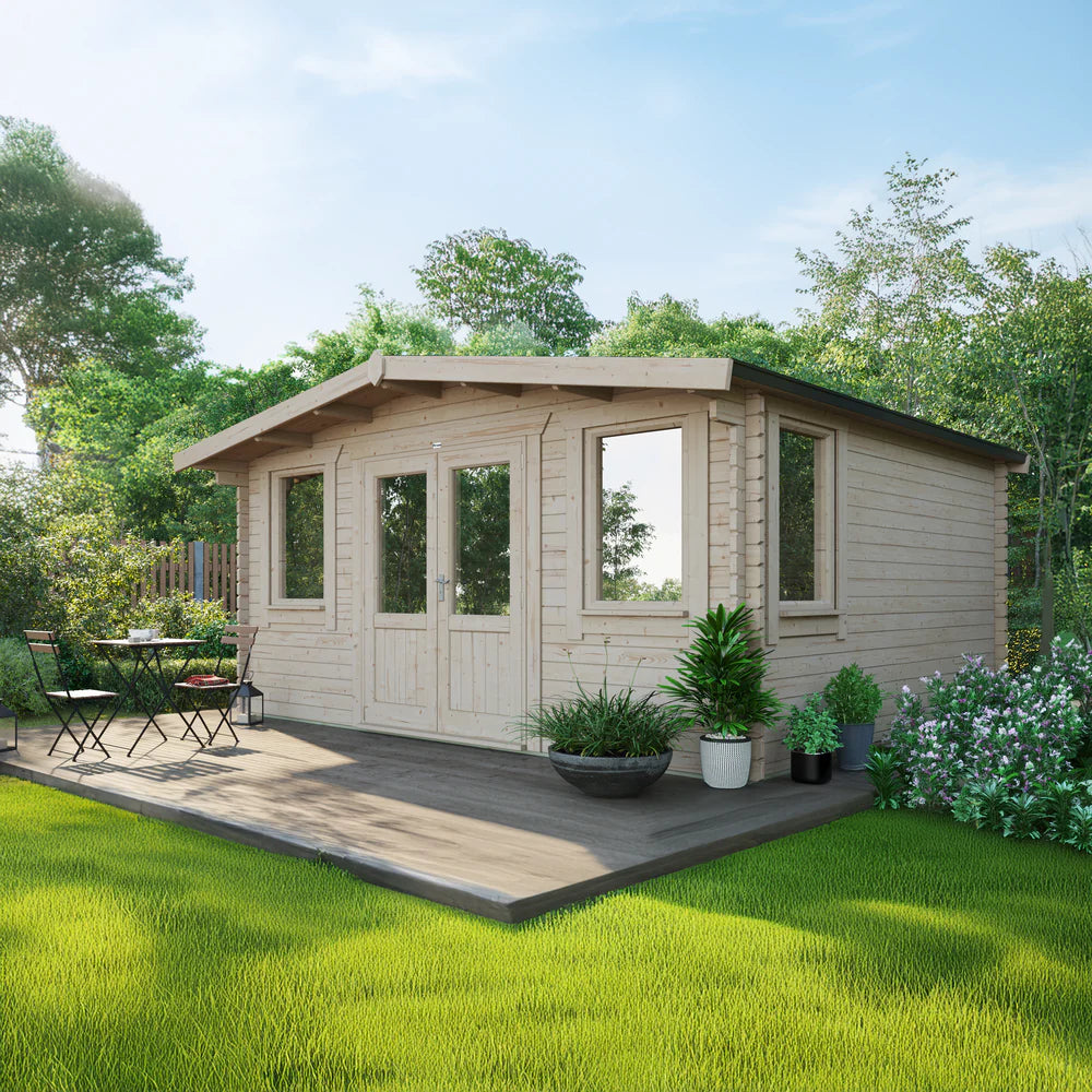 Chalet Classic Log Cabin – 44mm
