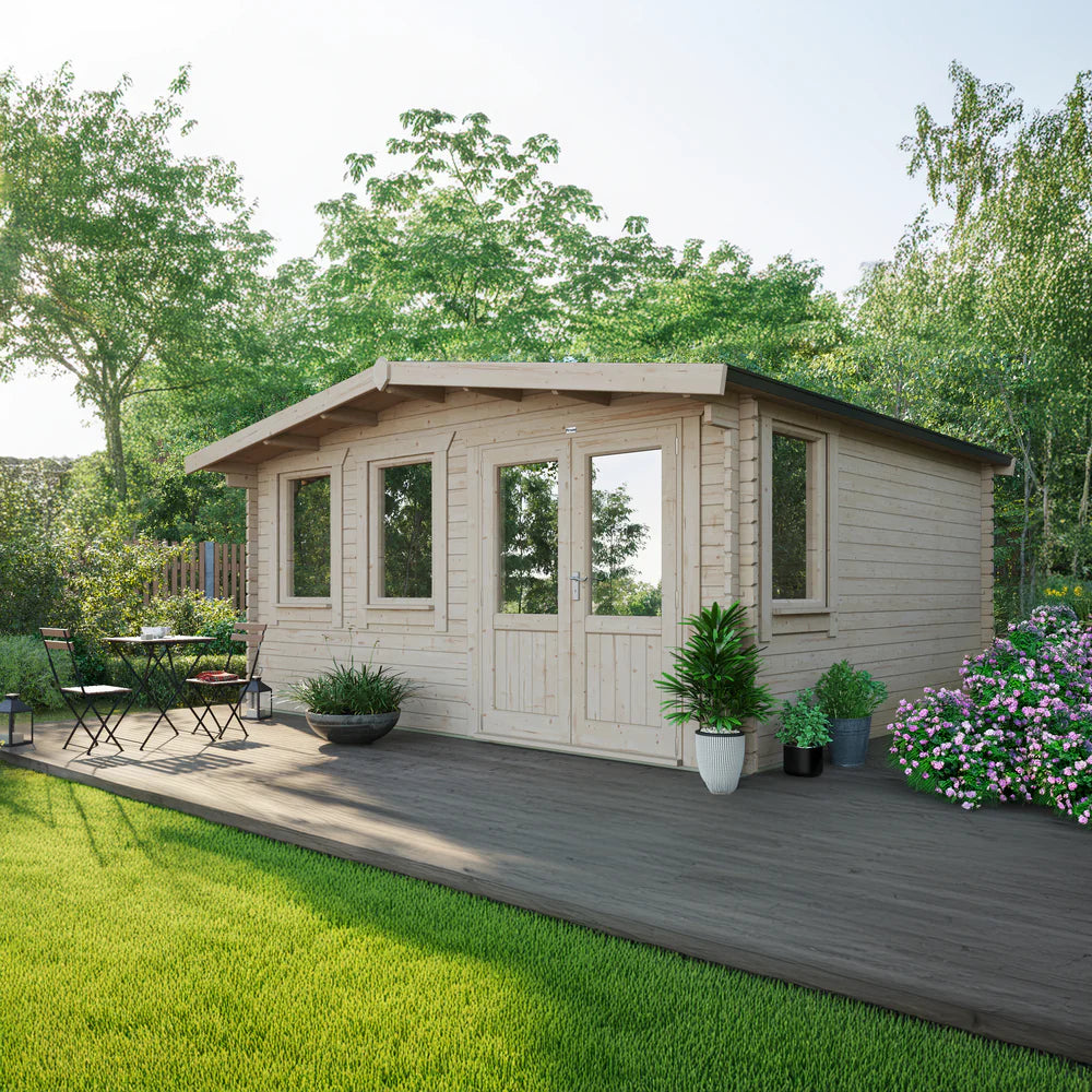 Chalet Classic Log Cabin – 44mm