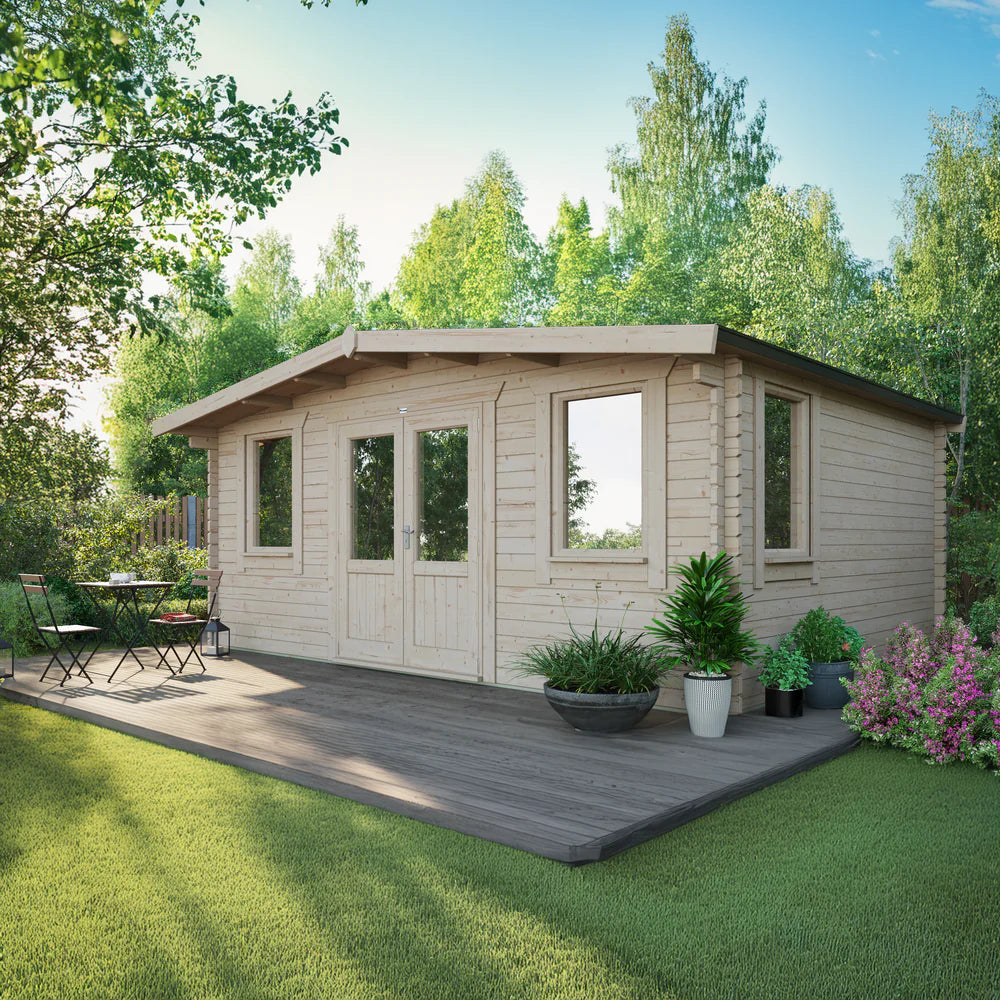 Chalet Classic Log Cabin – 44mm