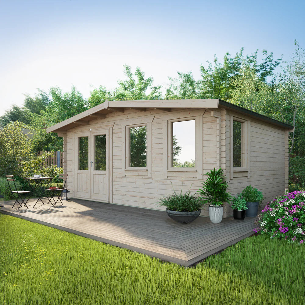Chalet Classic Log Cabin – 44mm